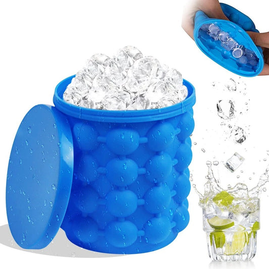 ChillMate™ 2-in-1 Silicone Ice Cube Maker